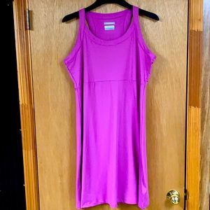Purple Columbia racer back dress